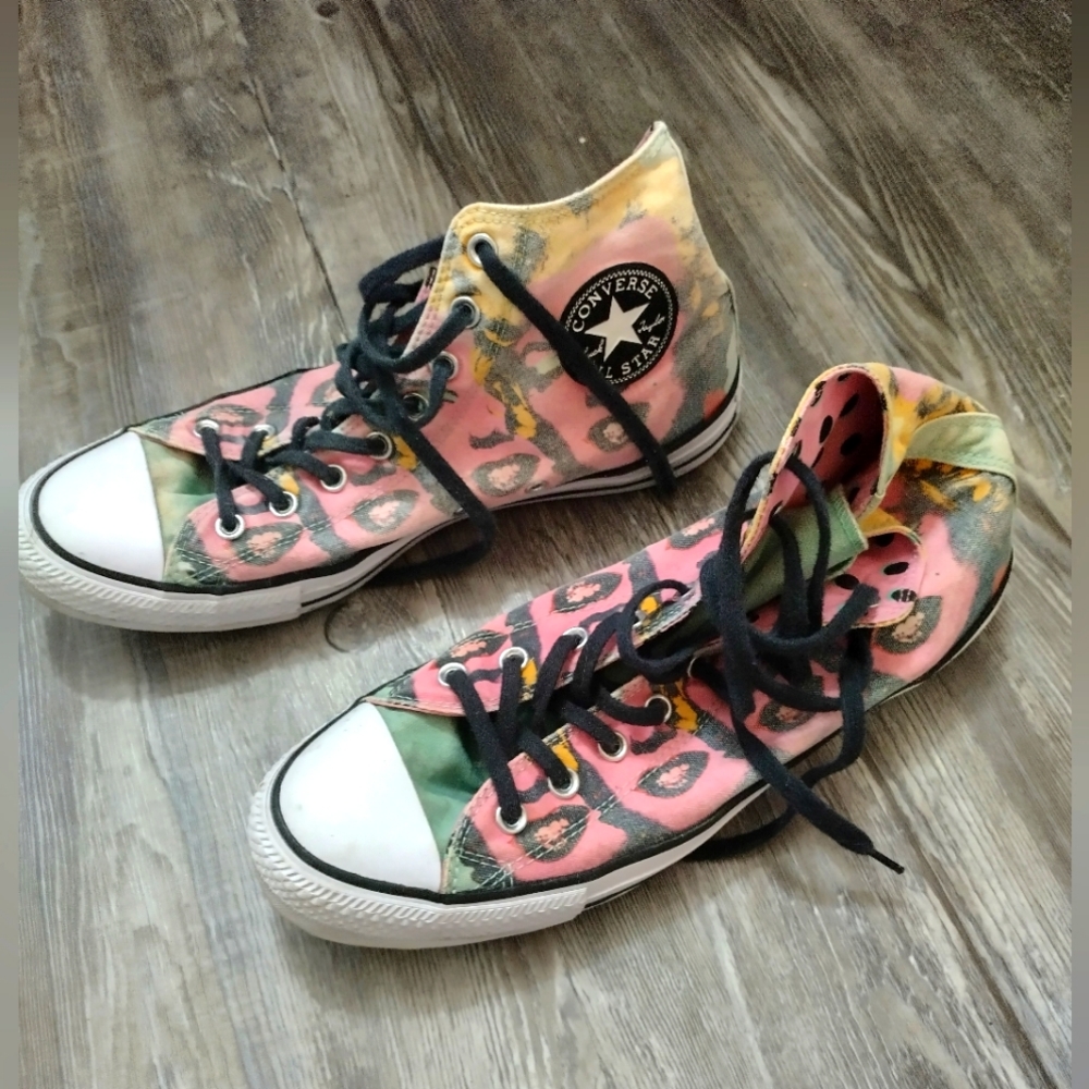 Andy Warhol - Marilyn - Converse HI Tops - Picture 2 of 9